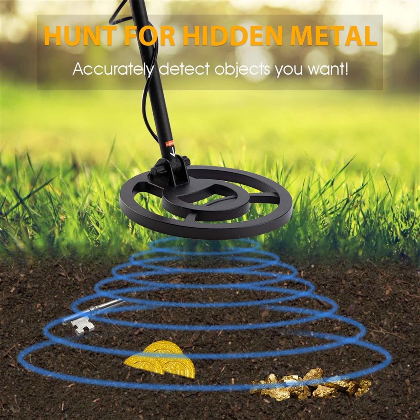 Amazon.com : Metal Detectors Underground Metal Detector High